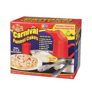 Funnel Cake Starter Kit with Cake Mix, Pitcher and Cake Ring