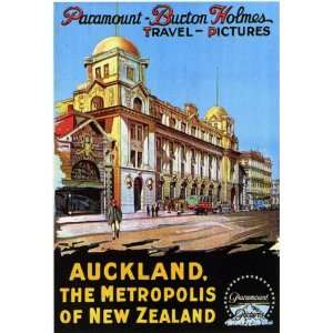  Auckland, the Metropolis of New Zealand Movie Poster (11 x 