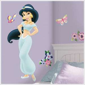 New DISNEY JASMINE Wall Decal Princess Stickers Decals 034878679631 