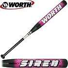 Worth Siren Youth Girls Fastpitch Softball Bat 28/19oz ( 9) SRNFPX