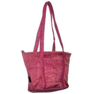 NEW Donna Sharp Raspberry Ice Leah Tote Quilted Handbag  