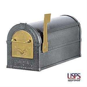   PWG Eagle Rural Mailboxes in Pewter with Gold Eagle