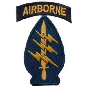  U.S. Army Special Forces Airborne Patch Blue & Yellow 3 