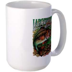  Large Mug Coffee Drink Cup Largemouth Bass Everything 
