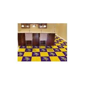   tiles Minnesota Vikings Carpet Tiles 18x18 tiles