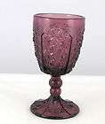 wright glass goblet daisy button w thumbprint expedited