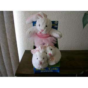  Snuggly and Cuddly Bunny and Slippers Toys & Games