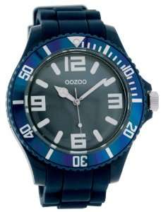  OOZOO divers style watch C4168 jean blue extra big OOZOO 