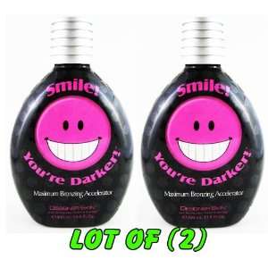    Lot of 2 Designer Skin Smile Youre Darker 13.5 Ounce Beauty
