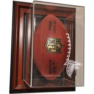 Atlanta Falcons Vertical Football Case Up Display, Brown  