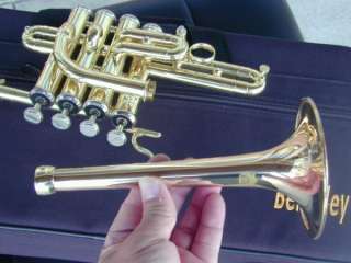 Look this beautiful Berkeleywind Bb A and G Piccolo trumpet, you can 