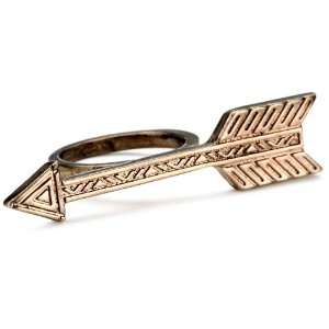  House of Harlow 1960 Antiqued Arrow Ring, Size 7 Jewelry