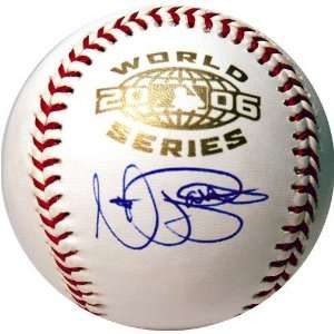   2006 Autographed World Series Baseball 