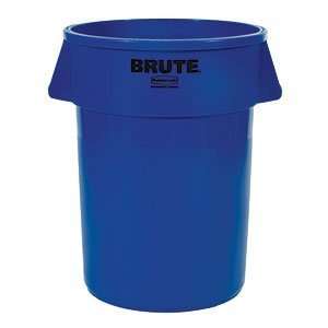  Rubbermaid Brute FG263200BLUE Blue 32 Gallon Trash 