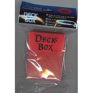  Ultra Pro Deck Box   Red [Toy] Toys & Games