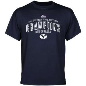  NCAA BYU Cougars 2011 Mountain West Softball Champions T 