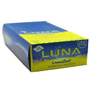 , Luna, Nutrition Bar for Women, Lemonzest, 15   1.69 oz (48 g) bars 