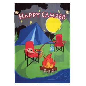  Happy Camper Flag Patio, Lawn & Garden