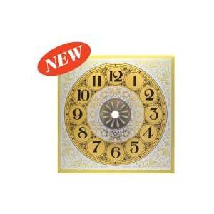  7 ¼ Brushed Gold Arabic Clock Dial