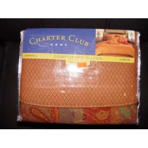  Charter Club Reversible Comforter Cover (Cordova) Full 