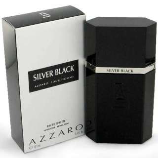 SILVER BLACK by Azzaro 3.4 oz EDT Cologne for Men NIB 3351500975013 