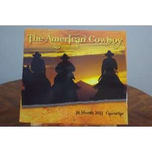  2011 Large Wall Calendar   The American Cowboy Office 