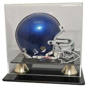  Kansas City Chiefs Mini Helmet Display Case   Coachs 