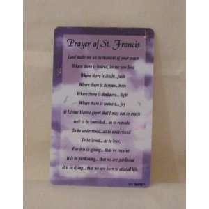  Ganz, Prayer of St. Francis Card EA8275