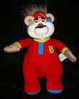  1999 Mini 9 Talking Bedtime Bubba Bear Plush Plastic Face WORKS