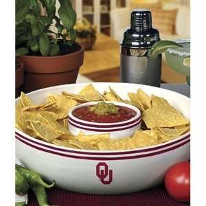  Oklahoma Sooners NCAA Chip and Dip Bowl