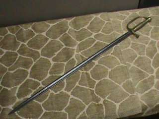 US M1840 NCO/ Musician sword  Friedrick Poetter blade marked 