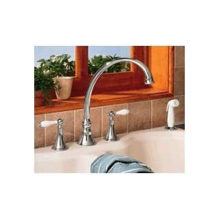   Kohler Finial Traditional Kitchen Faucets   K378 4F CP