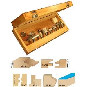   Piece Ogee Arched Door Making Router Bit Set With FREE Set Up Blocks