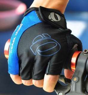 NEW Outdoor 2012 BMX Cycling Bike Bicycle Half Finger Gloves Blue Size 