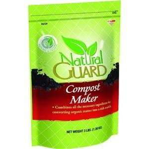   42194 Natural Guard 3 Lb Compost Maker (12 Pack) Patio, Lawn & Garden