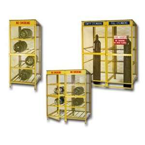    Economy Metal Cylinder Storage Cabinets HV5