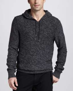 Ribbed Cotton Hoodie  