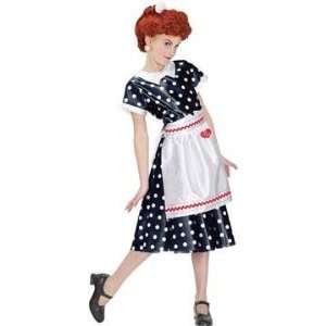  I Love Lucy Polka Dot Child Costume (Medium) Toys & Games