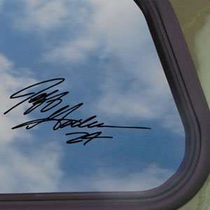  Jeff Gordon Signature Black Decal Truck Window Sticker 