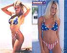 Stars & Stripes USA Flag Brazil Bikini NO TIE BOTTOM Size SML NEW 