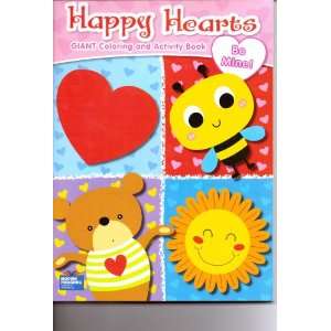 Happy Hearts Giant Coloring & Activity Book ~ Be Mine 