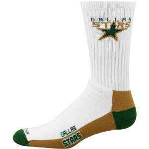  Dallas Stars Tri Color Team Logo Tall Socks Sports 