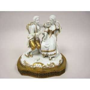  German Porcelain Man and Woman Figure Toys & Games