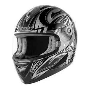  Shark S650 LINK BK_SL_BK XS MOTORCYCLE Full Face Helmet 