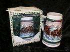 Budweiser Clydesdale Holiday Stein 2003  