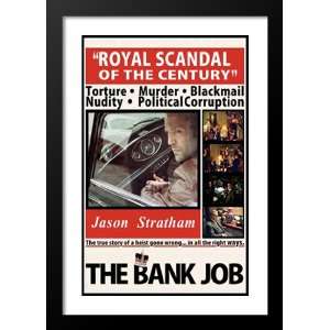  The Bank Job 32x45 Framed and Double Matted Movie Poster 