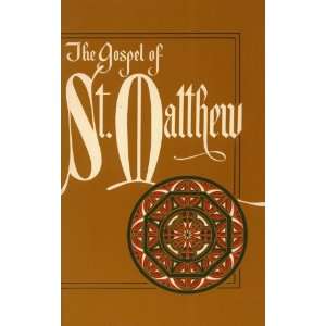   Saint Matthew (King James Version 1611) American Bible Society Books