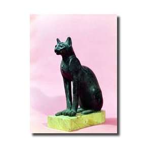    Sculpture Of A Cat Late Period Giclee Print