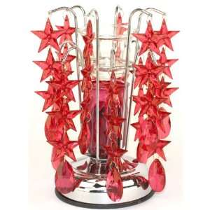    Red Dangling Stars Electric Touchlamp Oil Warmer