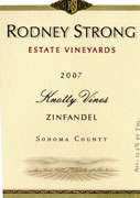 Rodney Strong Estate Knotty Vines Zinfandel 2007 